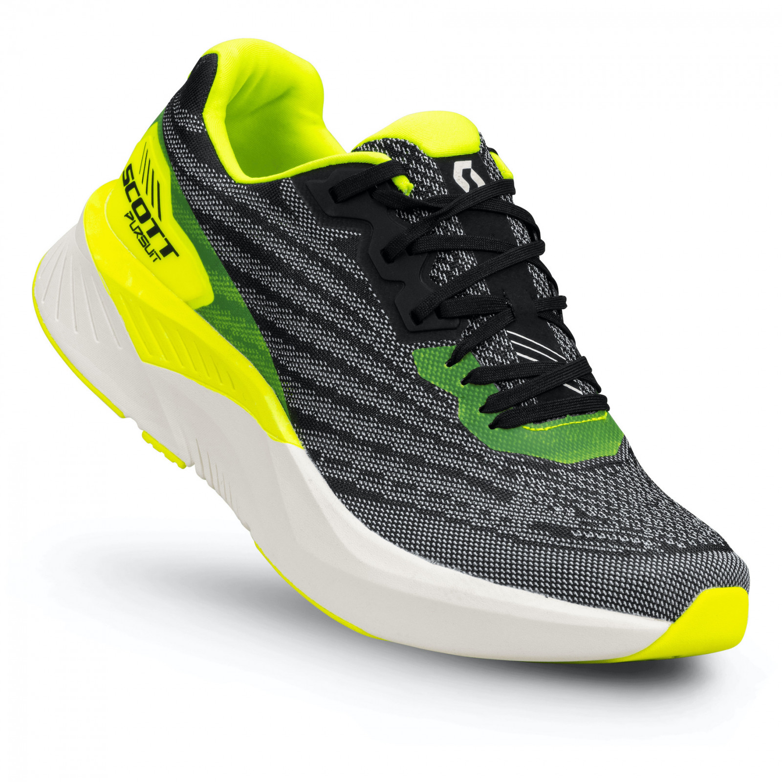 Pánské běžecké boty Scott Pursuit Velikost bot (EU): 43 / Barva: černá/žlutá