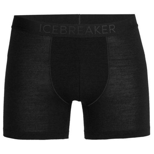 Pánské boxerky Icebreaker Anatomica Cool-Lite Boxers Velikost: M / Barva: černá