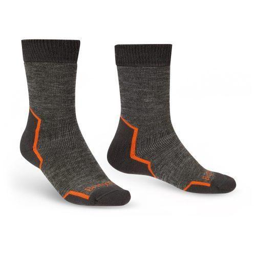 Pánské ponožky Bridgedale Explorer HW MC Boot Velikost ponožek: 44-47 / Barva: šedá