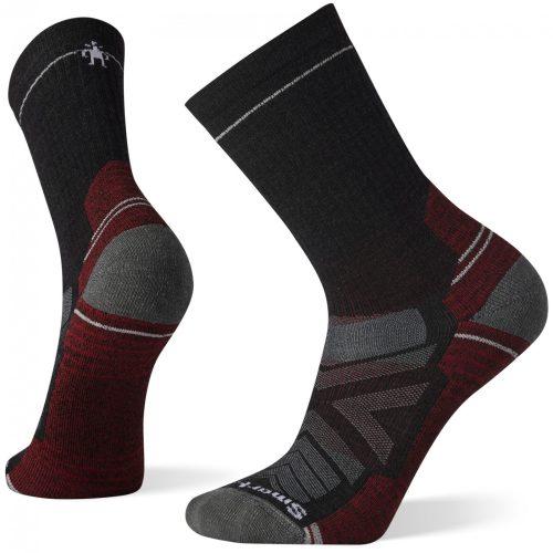 Pánské ponožky Smartwool Hike Light Cushion Crew Velikost ponožek: 38-41 / Barva: šedá/červená