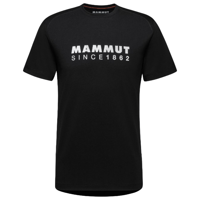 Pánské triko Mammut Trovat T-Shirt Men Logo Velikost: L / Barva: černá