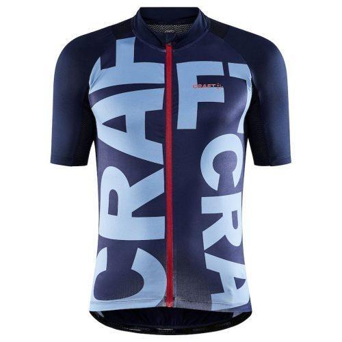 Pánský cyklistický dres Craft Adv Endur Graphic Velikost: XL / Barva: tmavě modrá
