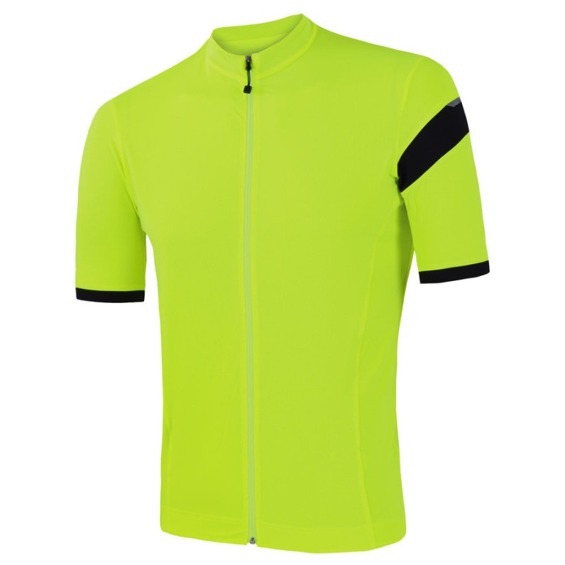 Pánský cyklistický dres Sensor Cyklo Coolmax Classic Velikost: XL / Barva: žlutá