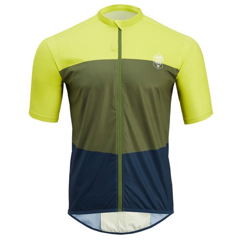 Pánský cyklistický dres Silvini Turano Pro Velikost: XXXL / Barva: zelená/modrá