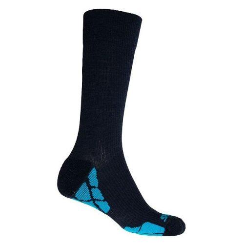 Ponožky Sensor Hiking Merino Velikost ponožek: 42-46 / Barva: černá/modrá