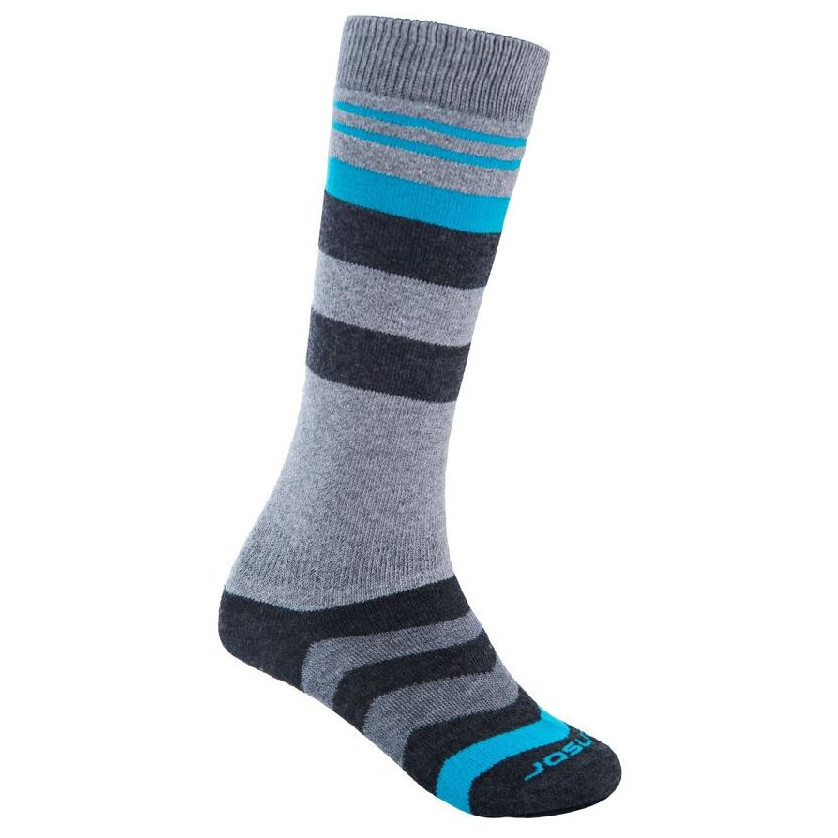 Ponožky Sensor Slope Merino Velikost ponožek: 43-46 / Barva: šedá/modrá