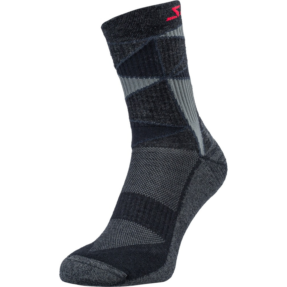 Ponožky Silvini VALLONGA UA1745 Velikost ponožek: 34-35 / Barva: černá