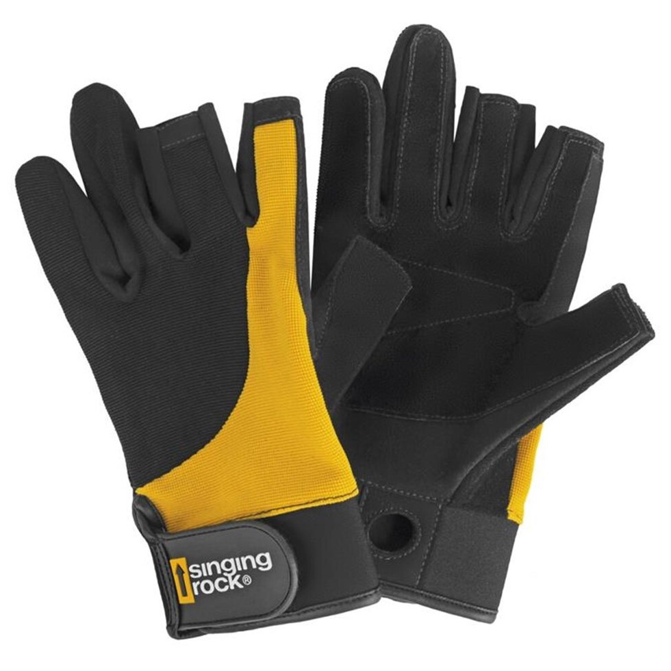 Rukavice Singing Rock Falconer Tactical Velikost rukavic: 11 / Barva: černá/žlutá