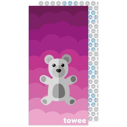 Rychleschnoucí osuška Towee Bear Barva: růžová