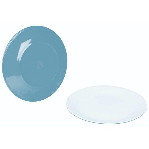 Sada talířů Bo-Camp Dinner plate Two tone - 4ks Barva: světle modrá