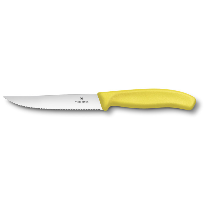 Steakový nůž Victorinox Steakový nůž Victorinox 12 cm Barva: žlutá