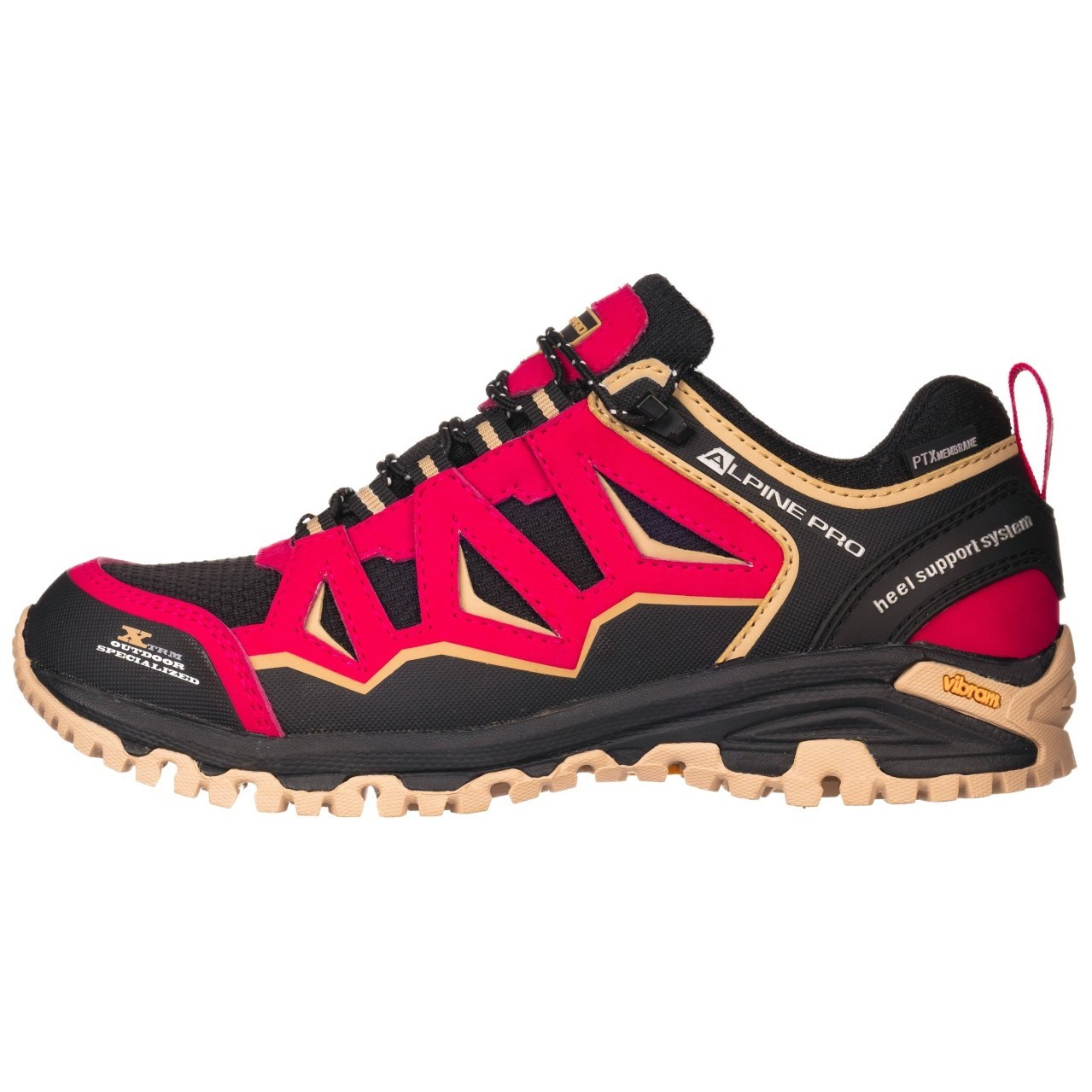 Trekové boty Alpine Pro Gonawe Velikost bot (EU): 38 / Barva: červená
