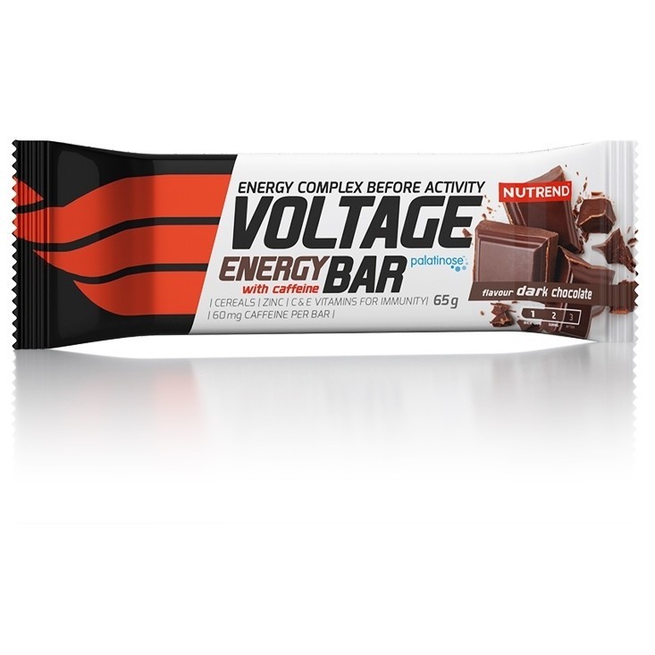 Tyčinka Nutrend Voltage Energy with Caffeine Příchuť: hořká čokoláda