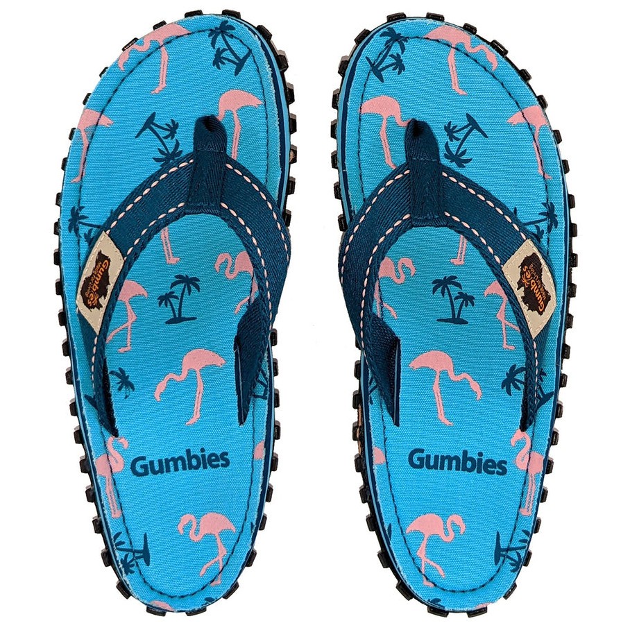 Žabky Gumbies Flamingo Velikost bot (EU): 38 / Barva: světle modrá