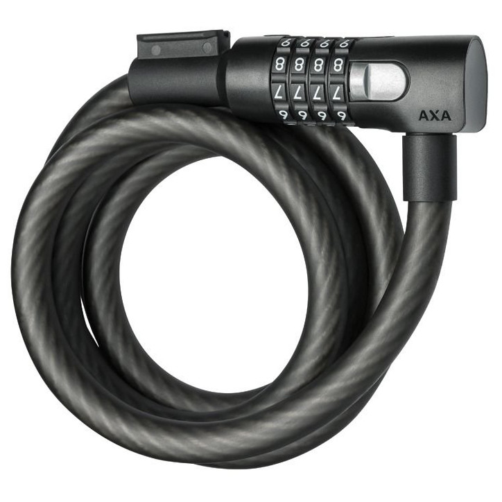 Zámek na kolo AXA Cable Resolute C15 - 180 Code Barva: černá