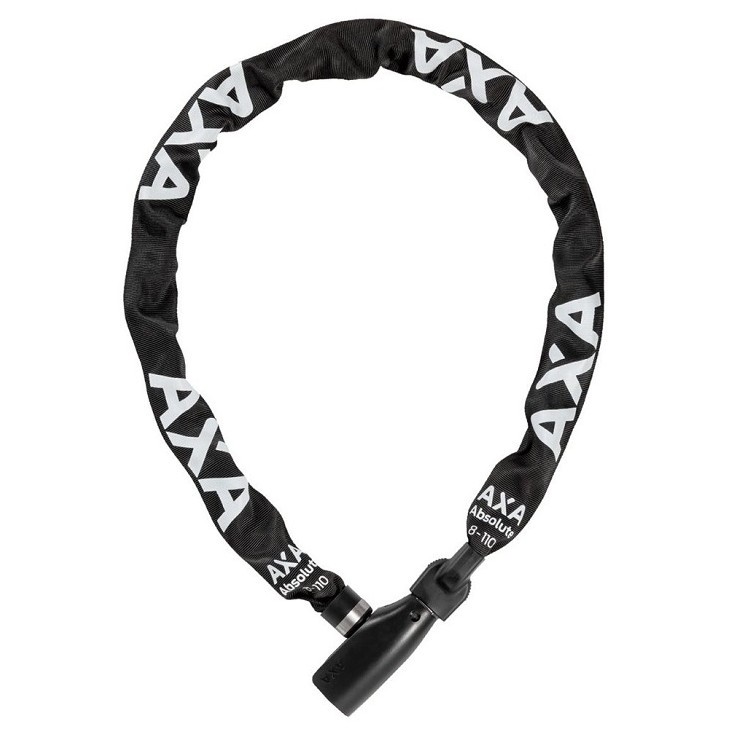 Zámek na kolo AXA Chain Absolute 8 - 110 Barva: černá