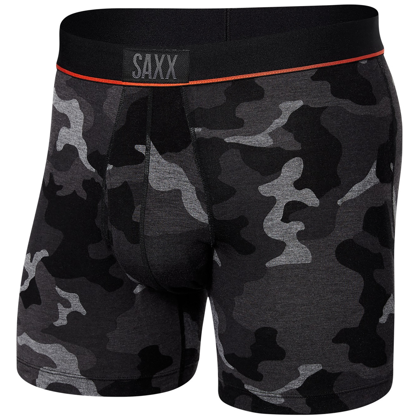 Boxerky Saxx Ultra Super Soft Boxer BF Velikost: XL / Barva: černá/šedá