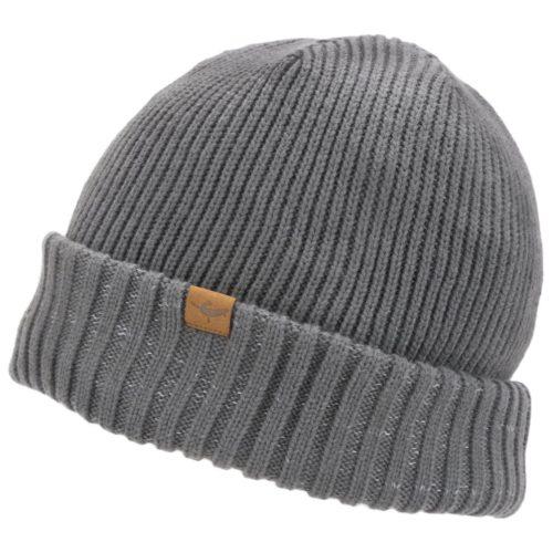 Čepice SealSkinz Waterproof Cold Weather Roll Cuff Beanie Hat Velikost: L-XL / Barva: tmavě šedá