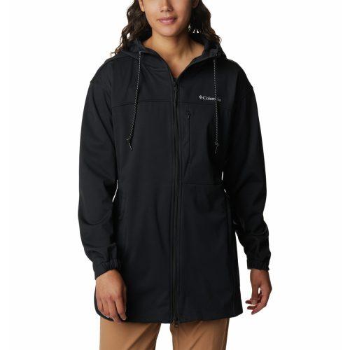 Dámská bunda Columbia Flora Park™ Softshell Jacket Velikost: M / Barva: černá