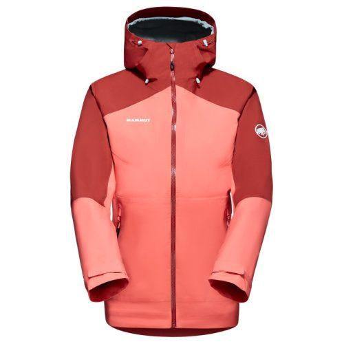 Dámská bunda Mammut Convey Tour HS Hooded Jacket Women 2023 Velikost: L / Barva: světle růžová
