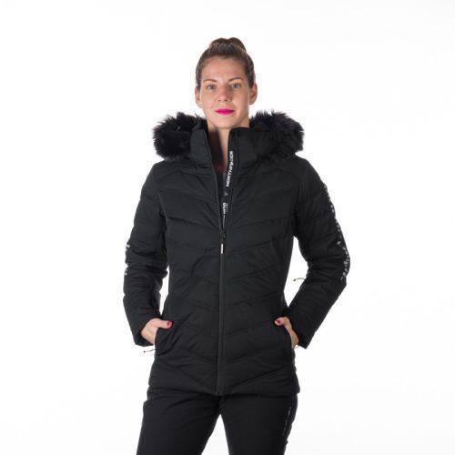 Dámská lyžařská bunda Northfinder Thelma Velikost: L / Barva: černá