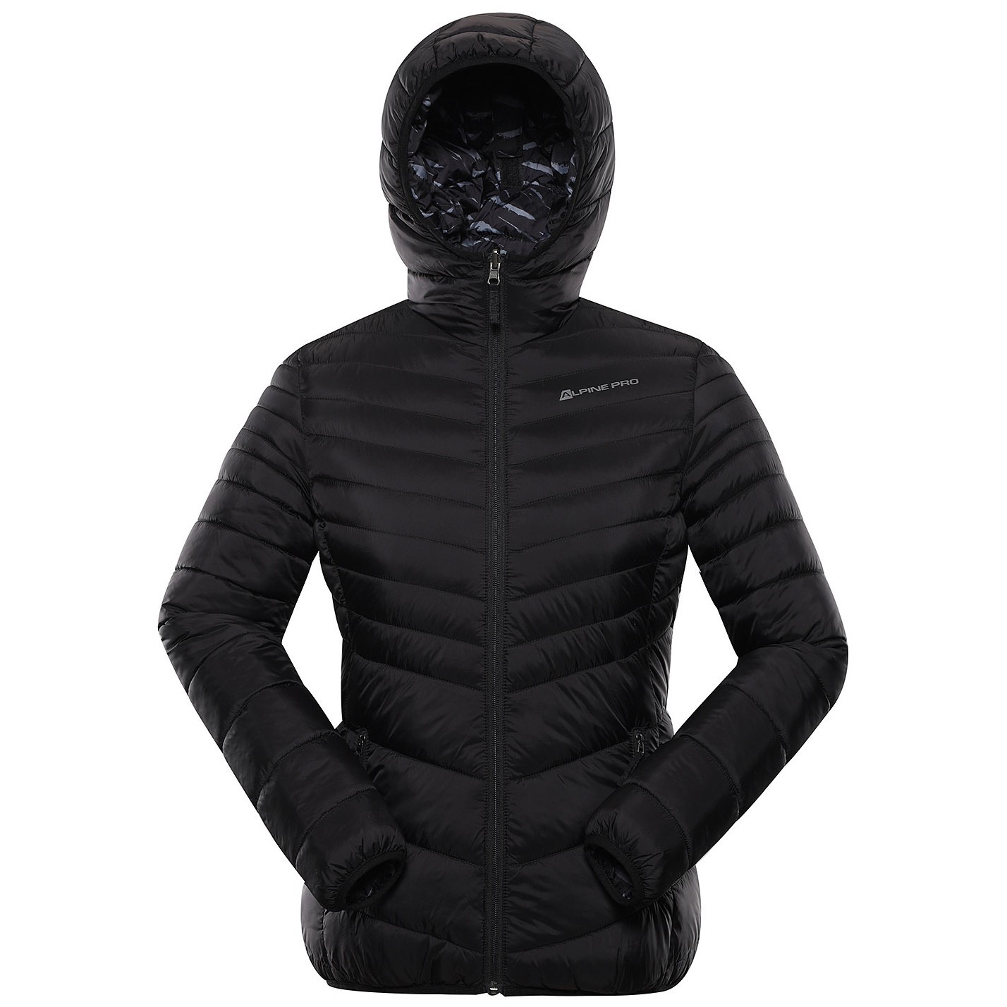 Dámská zimní bunda Alpine Pro Eroma Velikost: L / Barva: černá