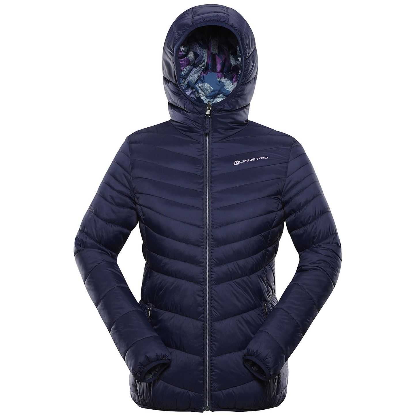 Dámská zimní bunda Alpine Pro Eroma Velikost: M / Barva: modrá