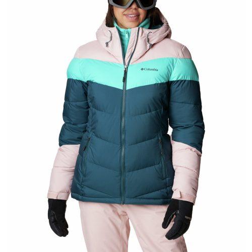 Dámská zimní bunda Columbia Abbott Peak™ Insulated Jacket Velikost: S / Barva: modrá