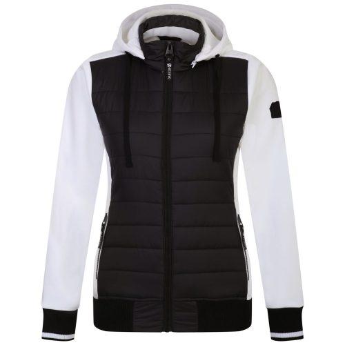 Dámská zimní bunda Dare 2b Fend Jacket Velikost: L / Barva: černá/bílá