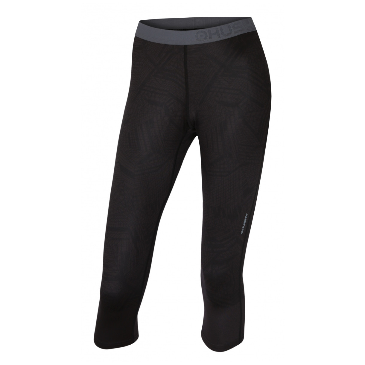 Dámské funkční kalhoty Husky Active Winter 3/4 Kalhoty- L Velikost: M / Barva: černá