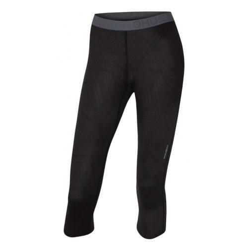 Dámské funkční kalhoty Husky Active Winter 3/4 Kalhoty- L Velikost: S / Barva: černá