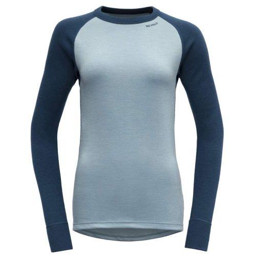 Dámské funkční triko Devold Expedition Shirt W Velikost: L / Barva: šedá/modrá