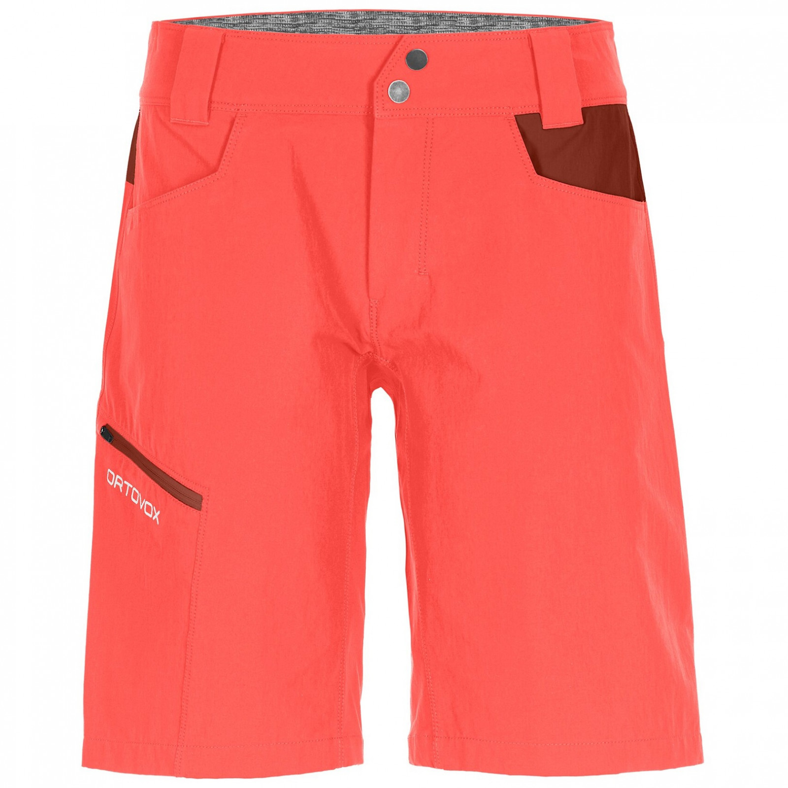Dámské kraťasy Ortovox W's Pelmo Shorts Velikost: M / Barva: oranžová