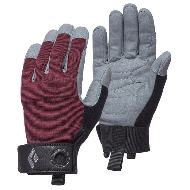 Dámské rukavice Black Diamond Women'S Crag Gloves Velikost rukavic: M / Barva: červená