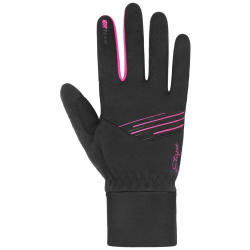 Dámské rukavice Etape Jasmine WS+ Velikost rukavic: L / Barva: černá/růžová