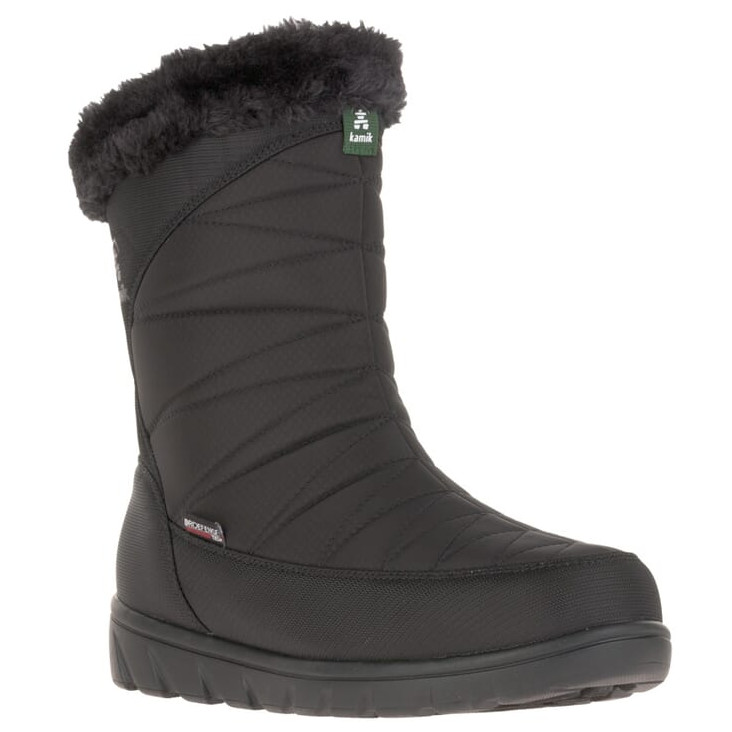 Dámské sněhule Kamik Hannah Zip Velikost bot (EU): 40 / Barva: černá