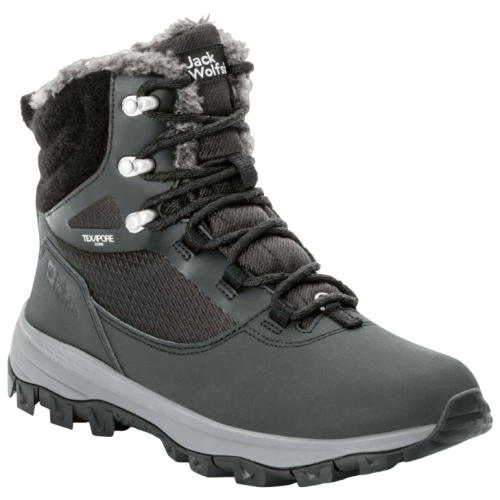 Dámské zimní boty Jack Wolfskin Everquest Texapore High W Velikost bot (EU): 41 / Barva: černá