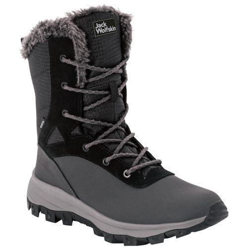 Dámské zimní boty Jack Wolfskin Everquest Texapore Snow High W 2022 Velikost bot (EU): 38 / Barva: černá