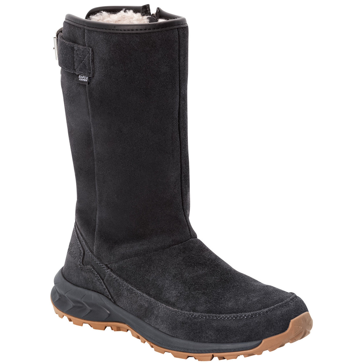 Dámské zimní boty Jack Wolfskin Queenstown Texapore Boot H W Velikost bot (EU): 42 / Barva: černá