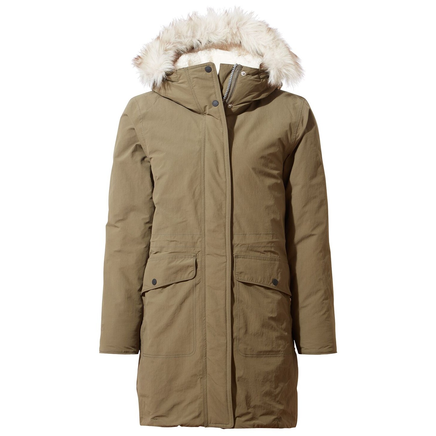 Dámský zimní kabát Craghoppers Lundale Jacket Velikost: S / Barva: zelená