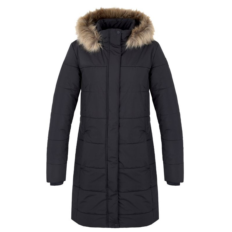 Dámský zimní kabát Hannah Gema Velikost: L / Barva: černá