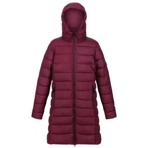 Dámský zimní kabát Regatta Andia Velikost: M / Barva: červená