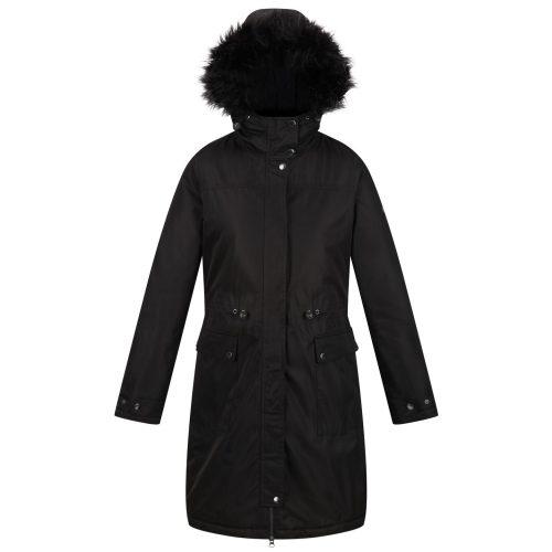 Dámský zimní kabát Regatta Lellani Velikost: L / Barva: černá