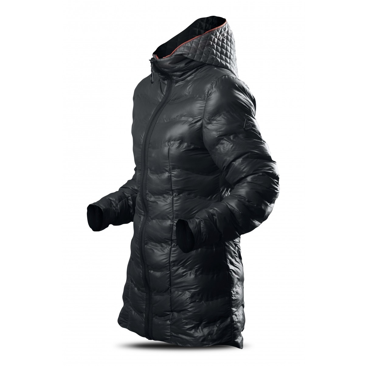 Dámský zimní kabát Trimm Barbara Velikost: XL / Barva: šedá
