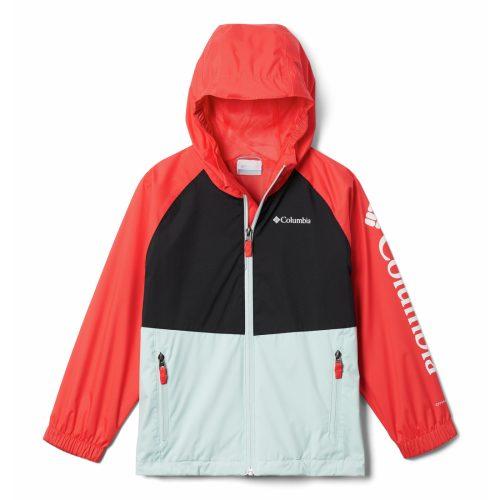 Dětská bunda Columbia Dalby Springs Jacket Velikost: M / Barva: bílá/červená