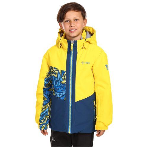 Dětská bunda Kilpi Ateni-Jb Dětská velikost: 146 / Barva: žlutá/modrá