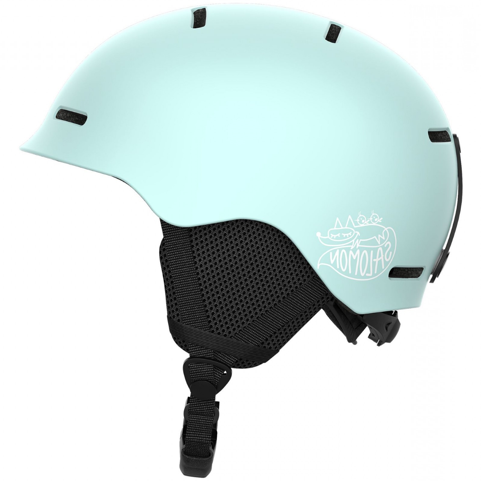 Dětská lyžařská přilba Salomon Orka Velikost helmy: 56-59 cm / Barva: světle modrá