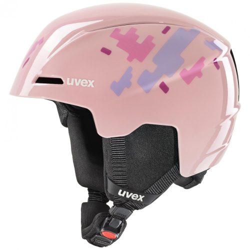 Dětská lyžařská přilba Uvex Viti Velikost helmy: 51-55 cm / Barva: růžová
