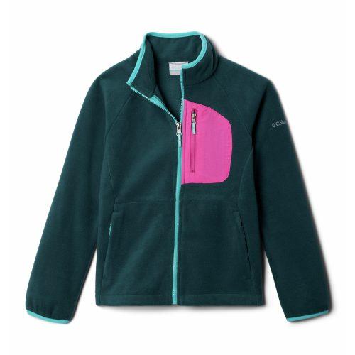 Dětská mikina Columbia Fast Trek™ III Fleece Full Zip Dětská velikost: L / Barva: modrá/růžová
