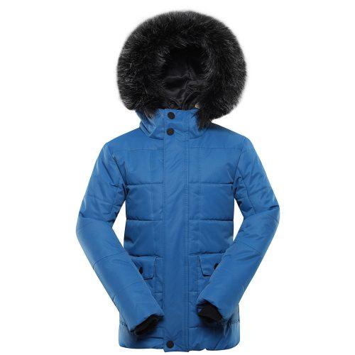 Dětská zimní bunda Alpine Pro Egypo Dětská velikost: 104-110 / Barva: modrá